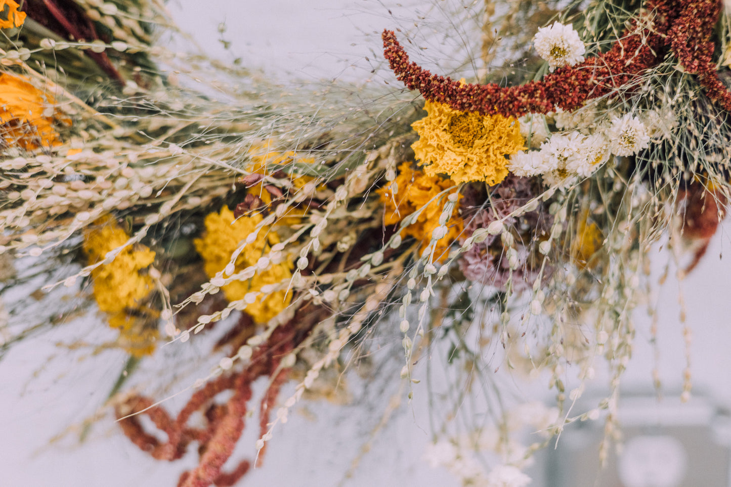 Medium Fall Wreath - Sunflowers & More