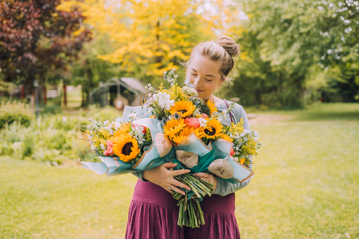Fun Sized Sunflower Seasonal Bouquet