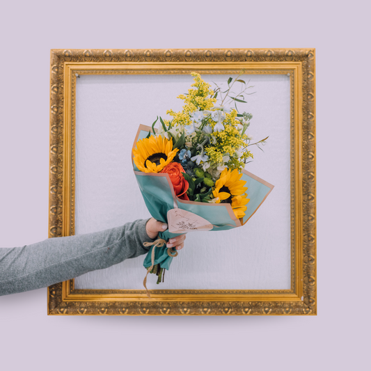 Fun Sized Sunflower Seasonal Bouquet
