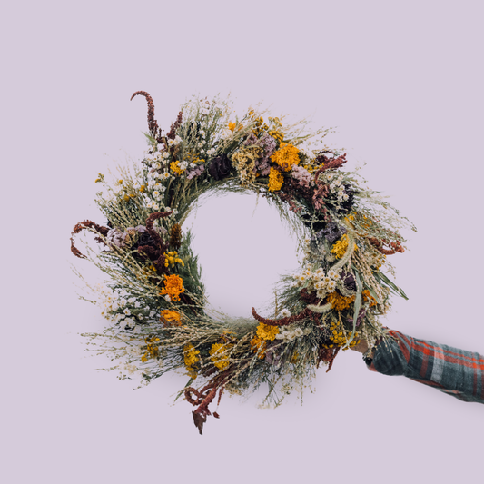 Medium Fall Wreath - Sunflowers & More