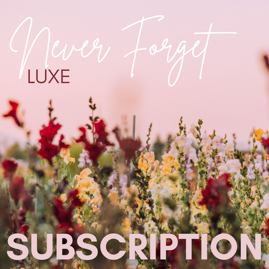 Never Forget - Luxe Subscription