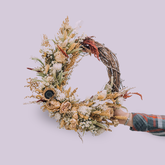 Partial Grapevine Wreath
