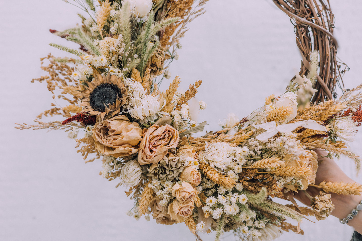 Partial Grapevine Wreath