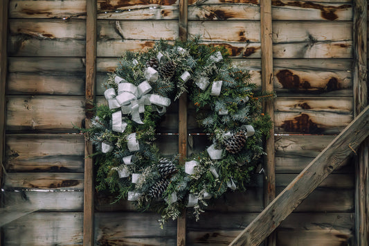 Frosted Silver Wreath