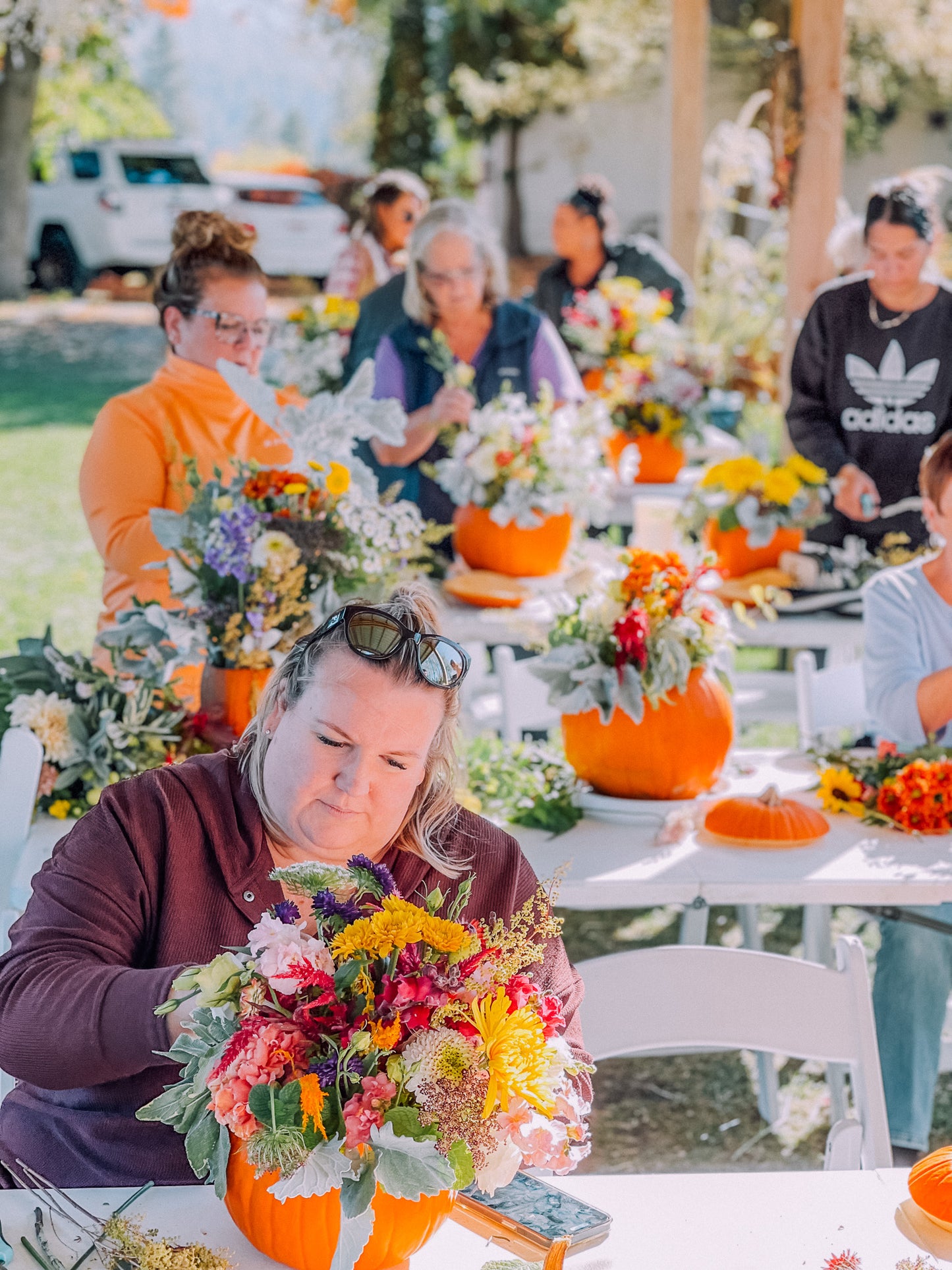 OCTOBER 18 - Pumpkin Arrangement Class