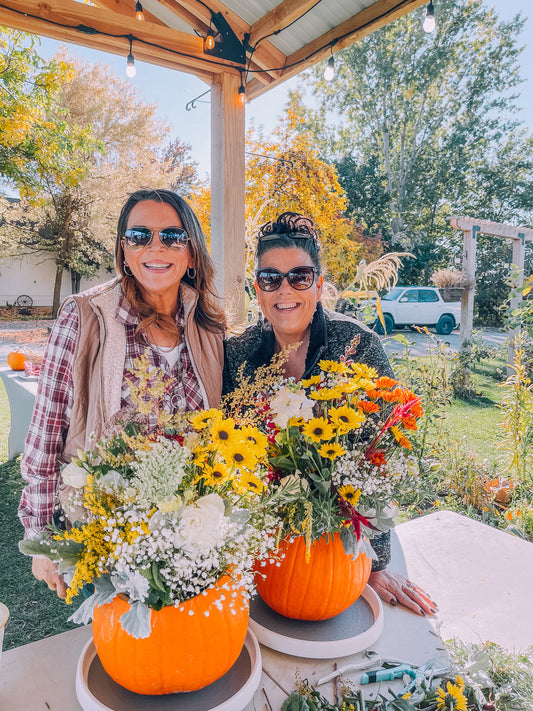 OCTOBER 18 - Pumpkin Arrangement Class