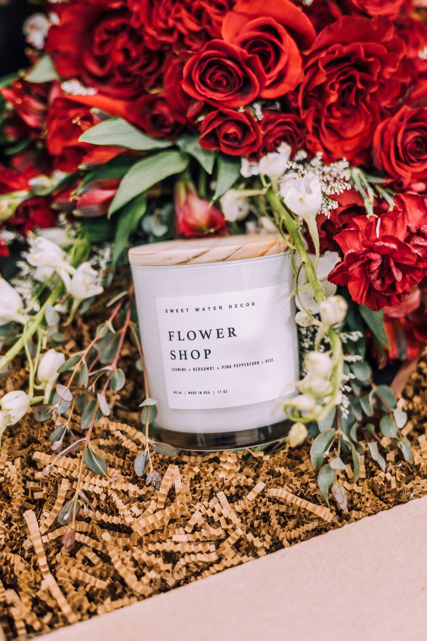 Red Unwind & Bloom - Valentine’s Day Gift Package