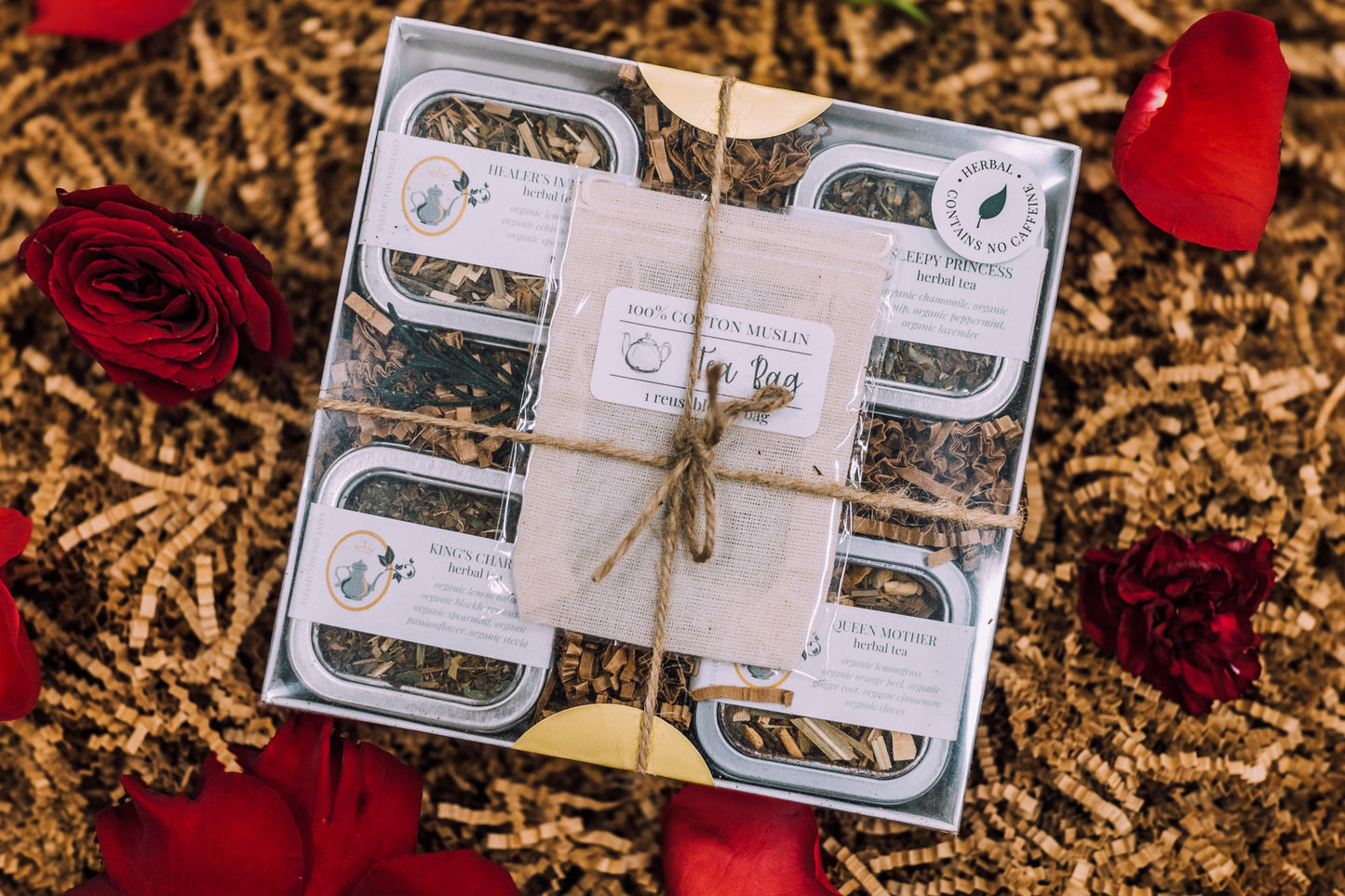 Red Unwind & Bloom - Valentine’s Day Gift Package