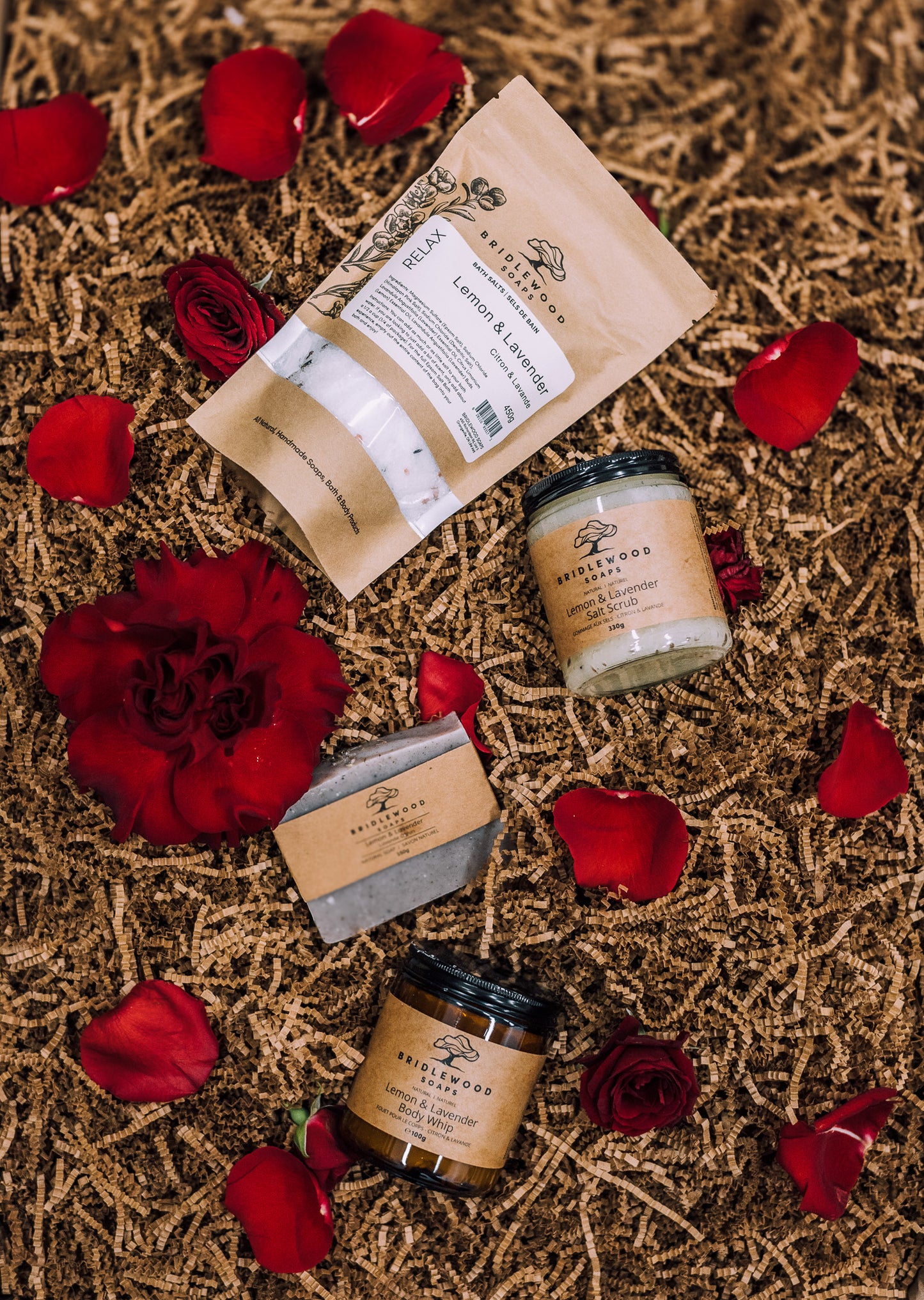 Red Soak in the Love - Valentine’s Day Gift Package