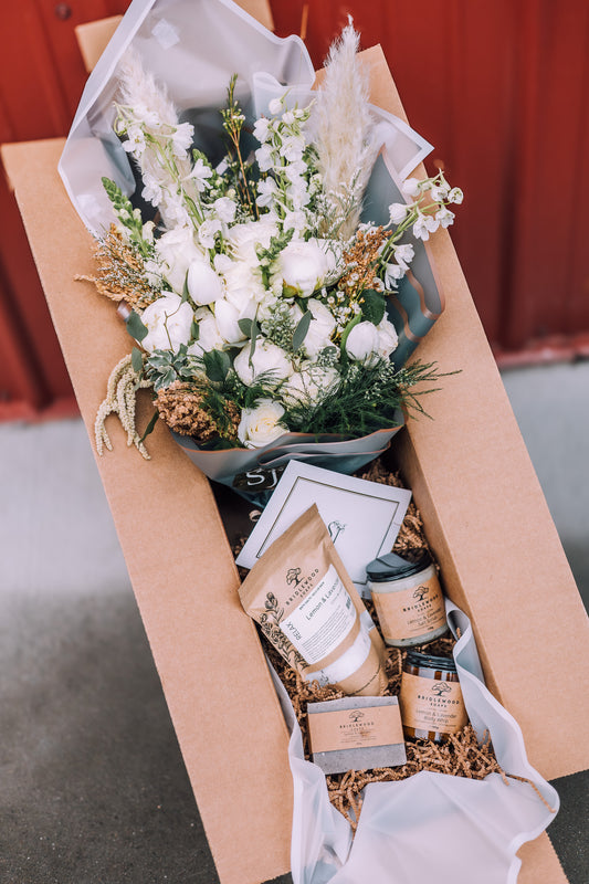 White Soak in the Love - Valentine’s Day Gift Package