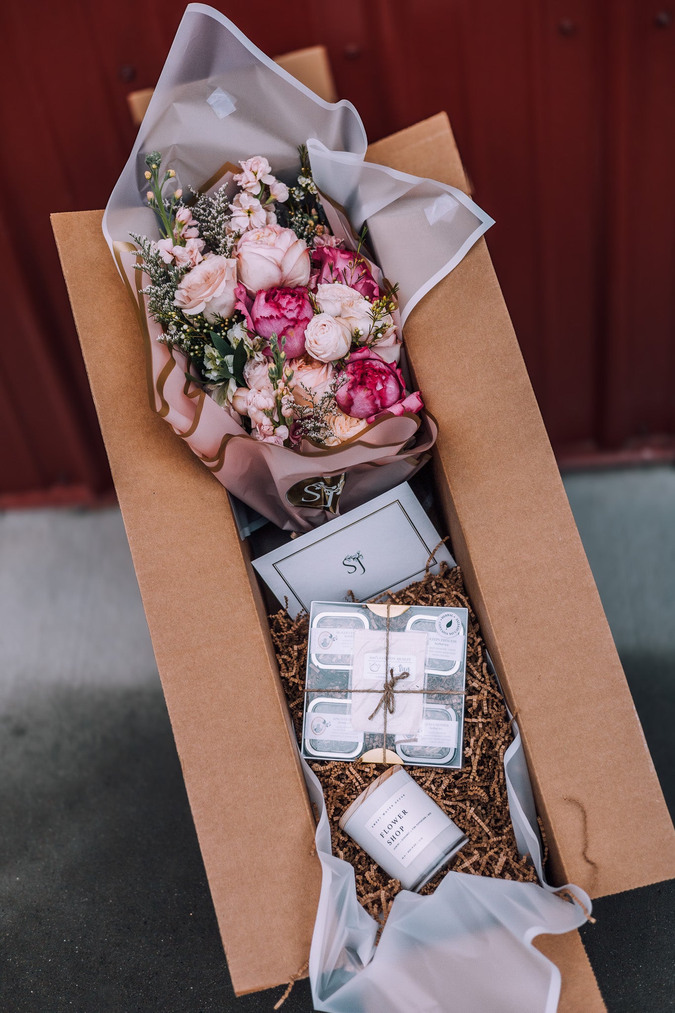 Pink Unwind & Bloom - Valentine’s Day Gift Package